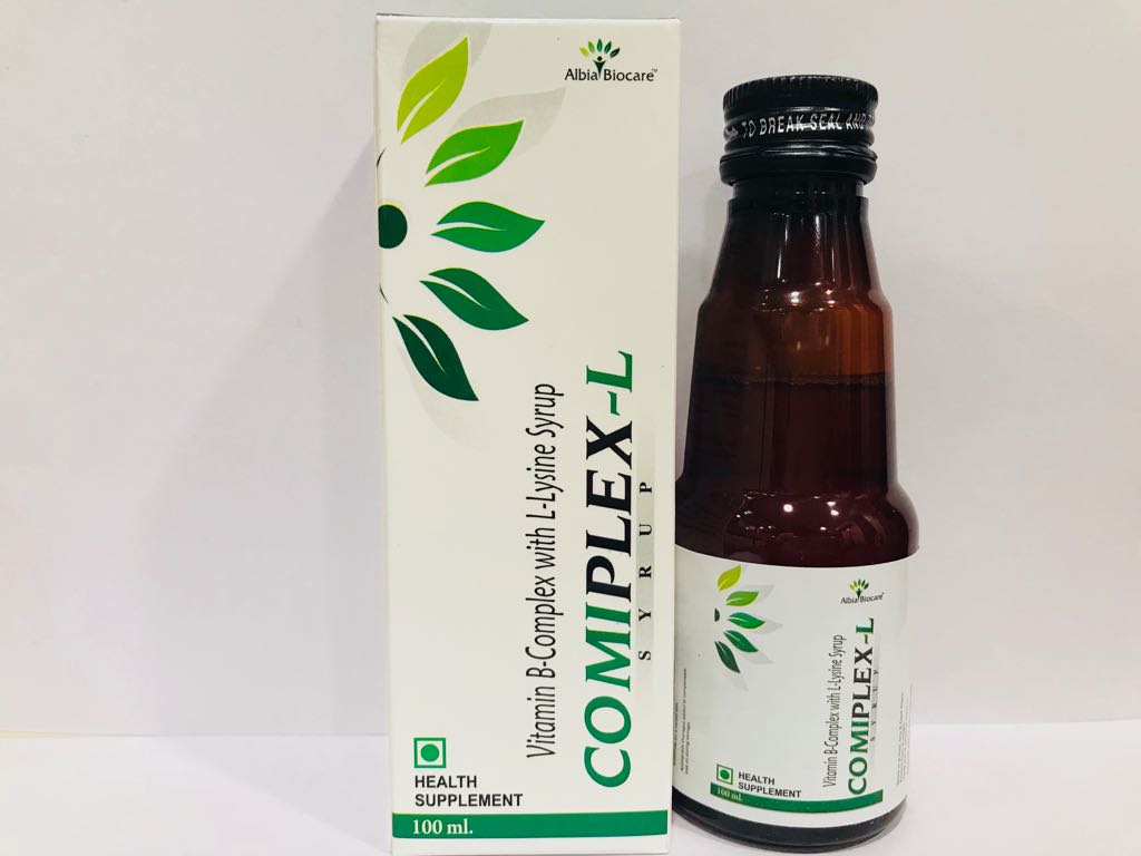 COMIPLEX-L SYP. | B-Complex + Lysine 35 mg (per 5 ml)